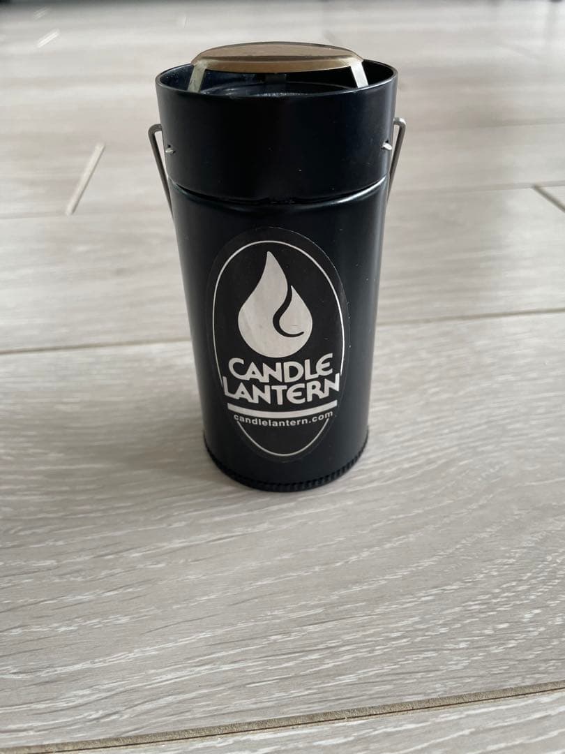 UCO CANDLE LANTERN 旧ロゴ　黒　キャンドルランタン　ユーコ