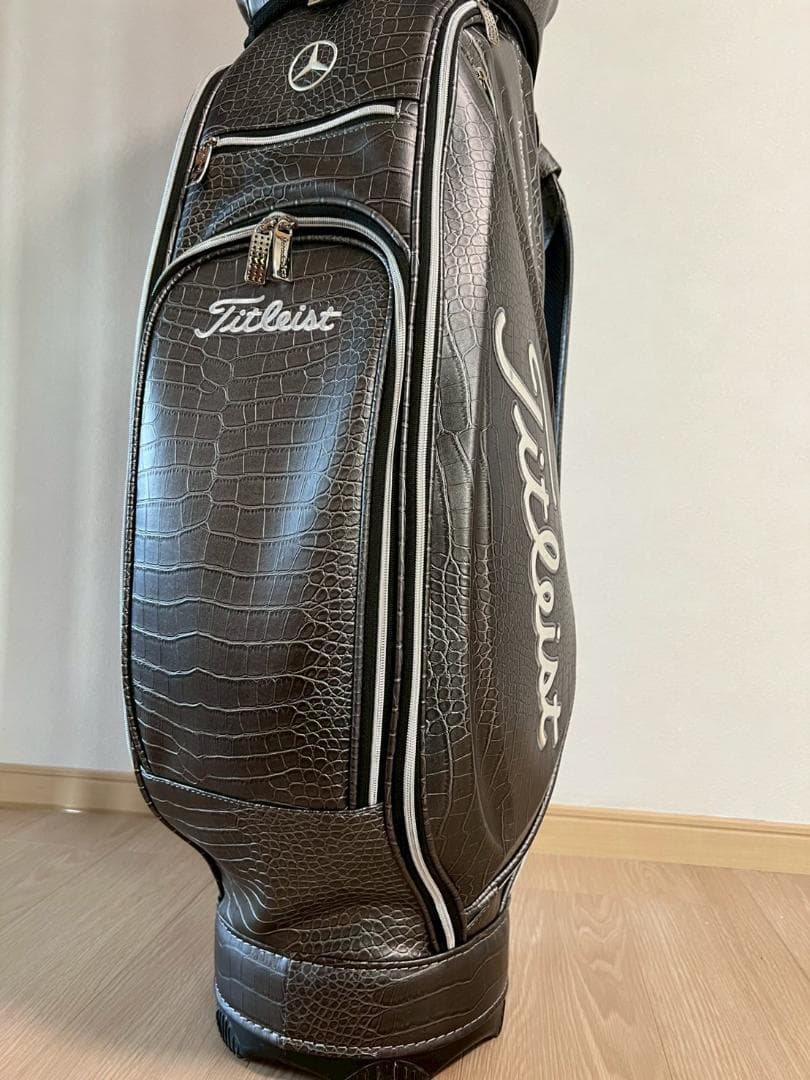 【極美品】タイトリスト Mercedes-Benz ゴルフバッグ　パーリーゲイツ