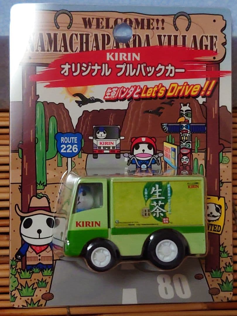 KIRIN NAMACHAPANDA（生茶パンダ） プルバックカーセット