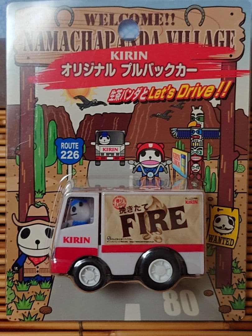 KIRIN NAMACHAPANDA（生茶パンダ） プルバックカーセット