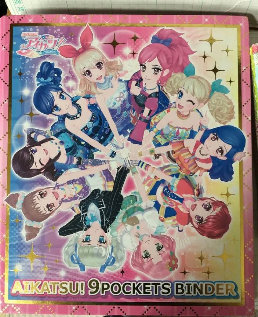 ジャンク　アイカツカードバインダーセット　カード