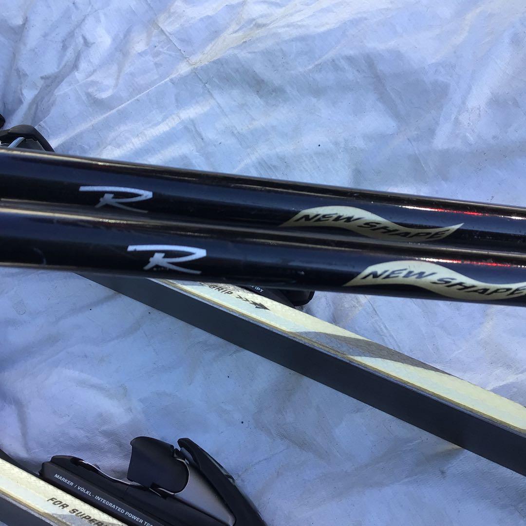 ROSSIGNOL CROSS TIGER スキー板とポール
