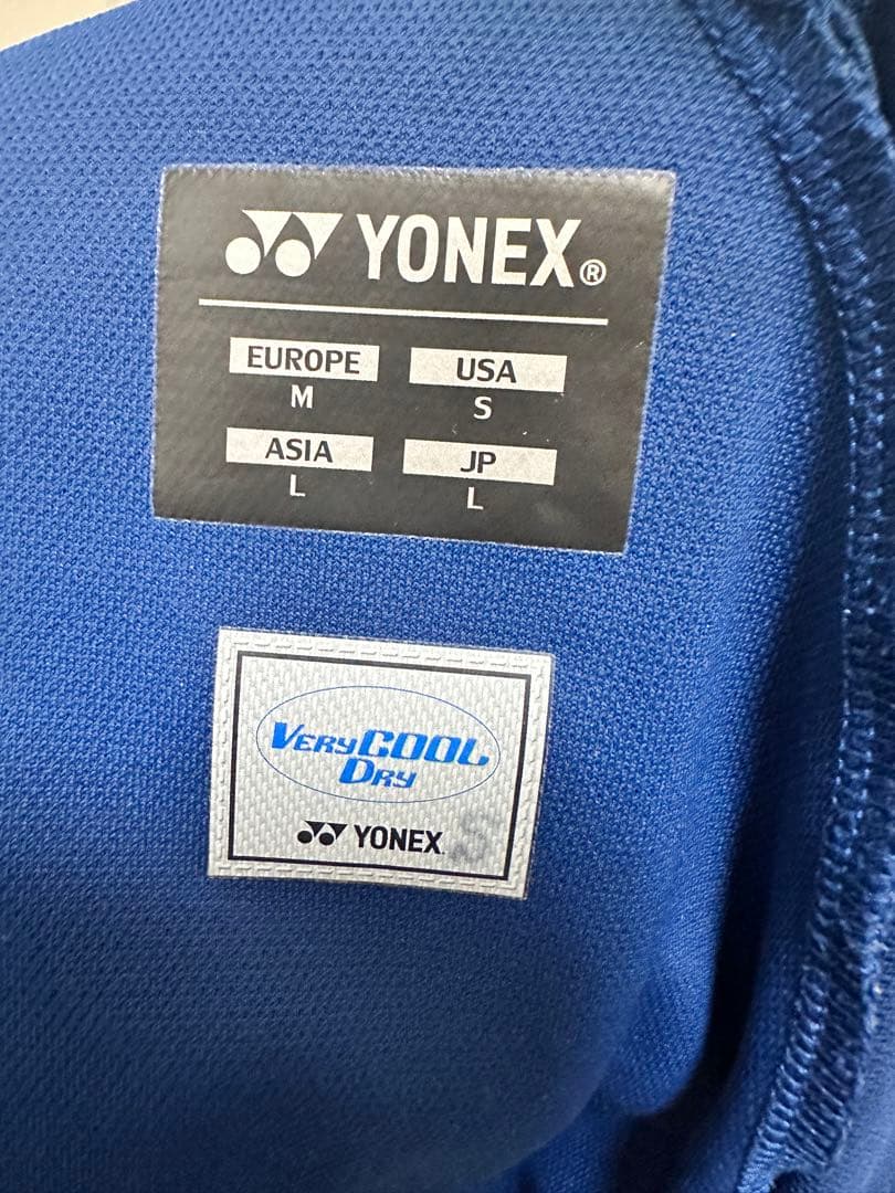 YONEX バドミントンパンツ ブルー L日本代表