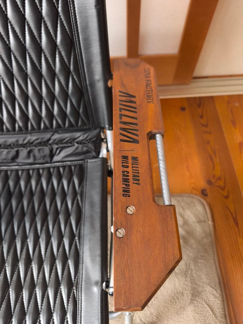 【レア】ballistics BD LOWER CHAIR バックドロップレザー