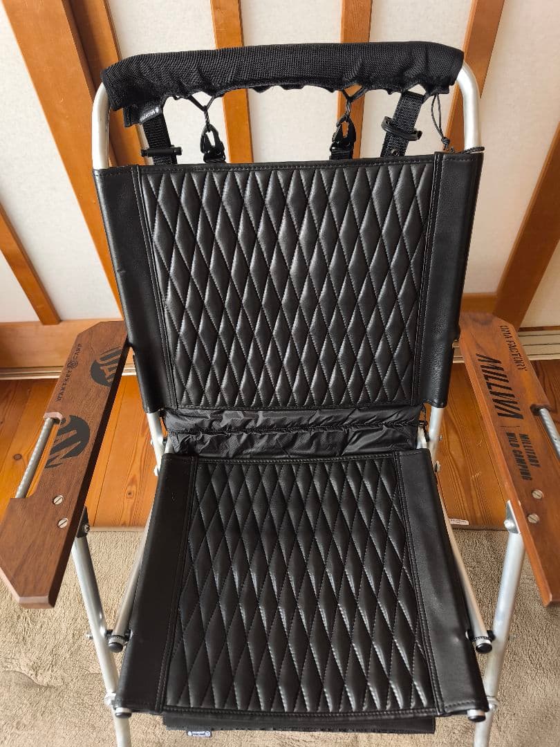 【レア】ballistics BD LOWER CHAIR バックドロップレザー