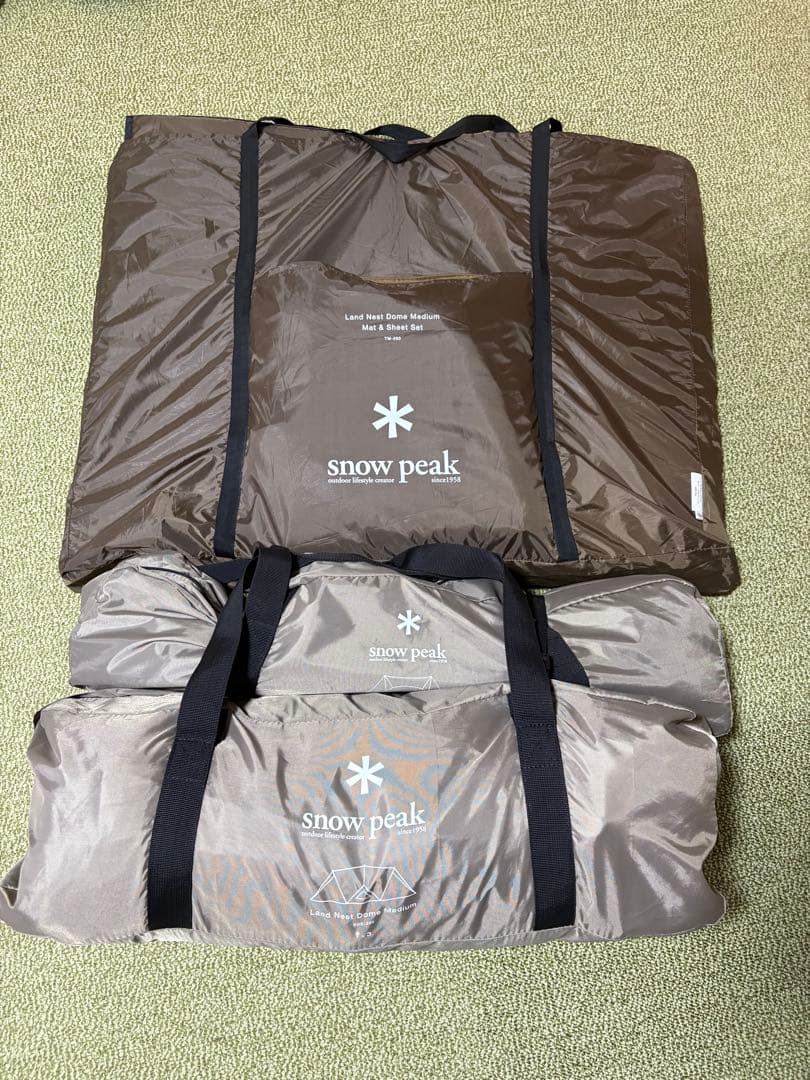  peakランドネストMテントタープセットインナーマットグランドシート付