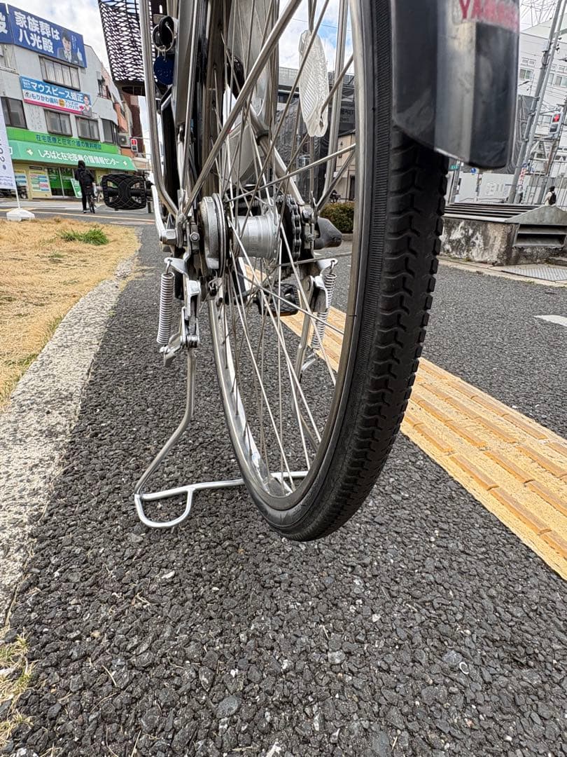 中古YAMAHA電動アシスト自転車　8.7Ah 大阪　055