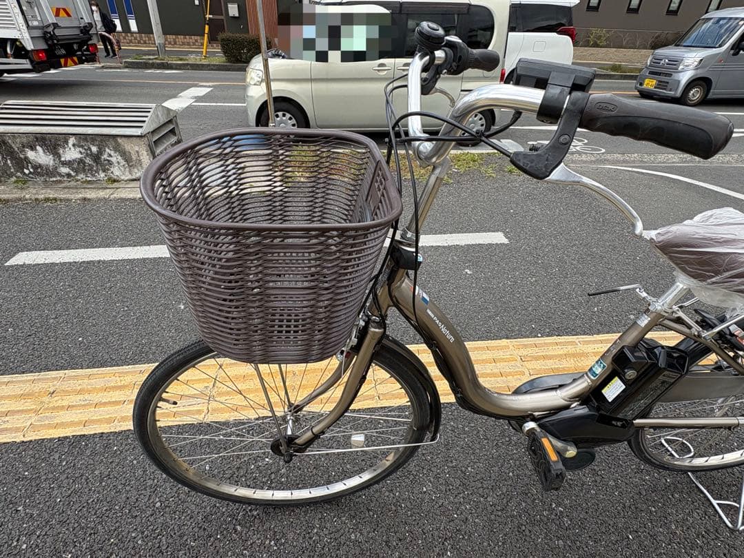 中古YAMAHA電動アシスト自転車　8.7Ah 大阪　055