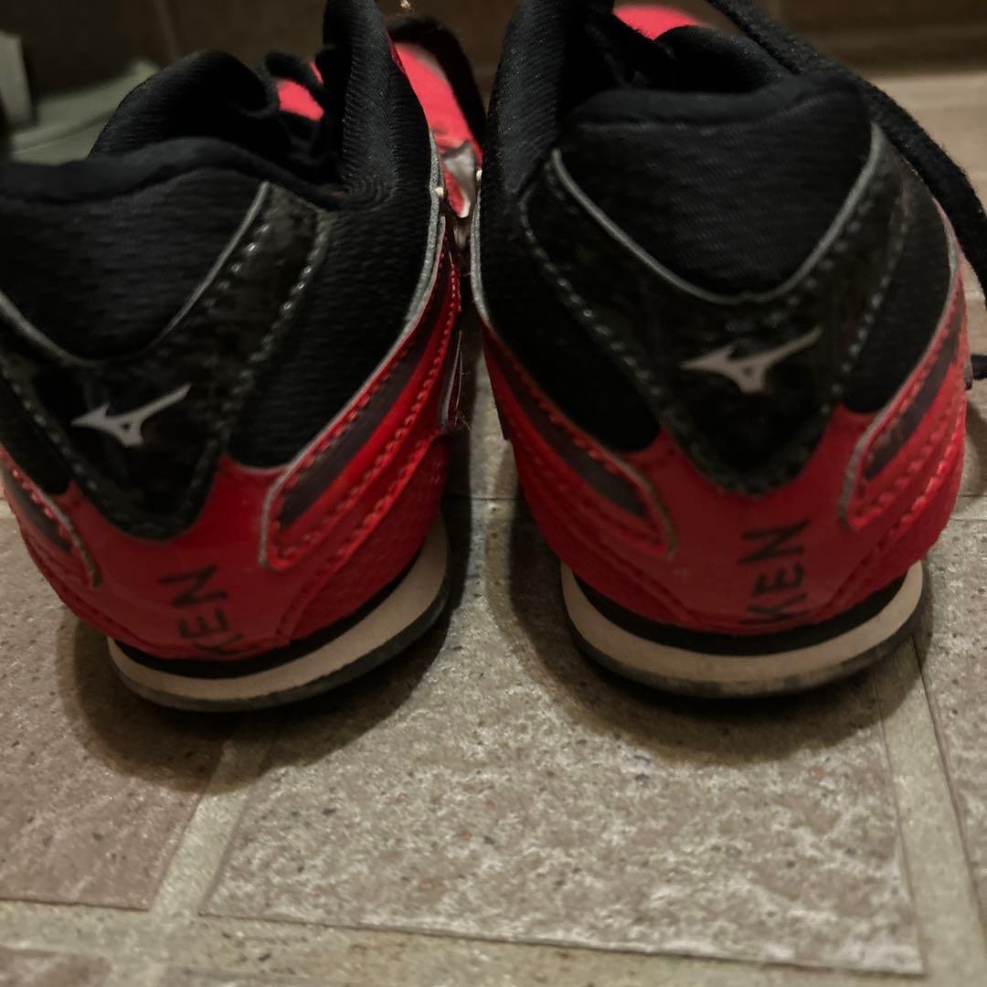 Mizuno 陸上スパイクシューズ レッド 25cm