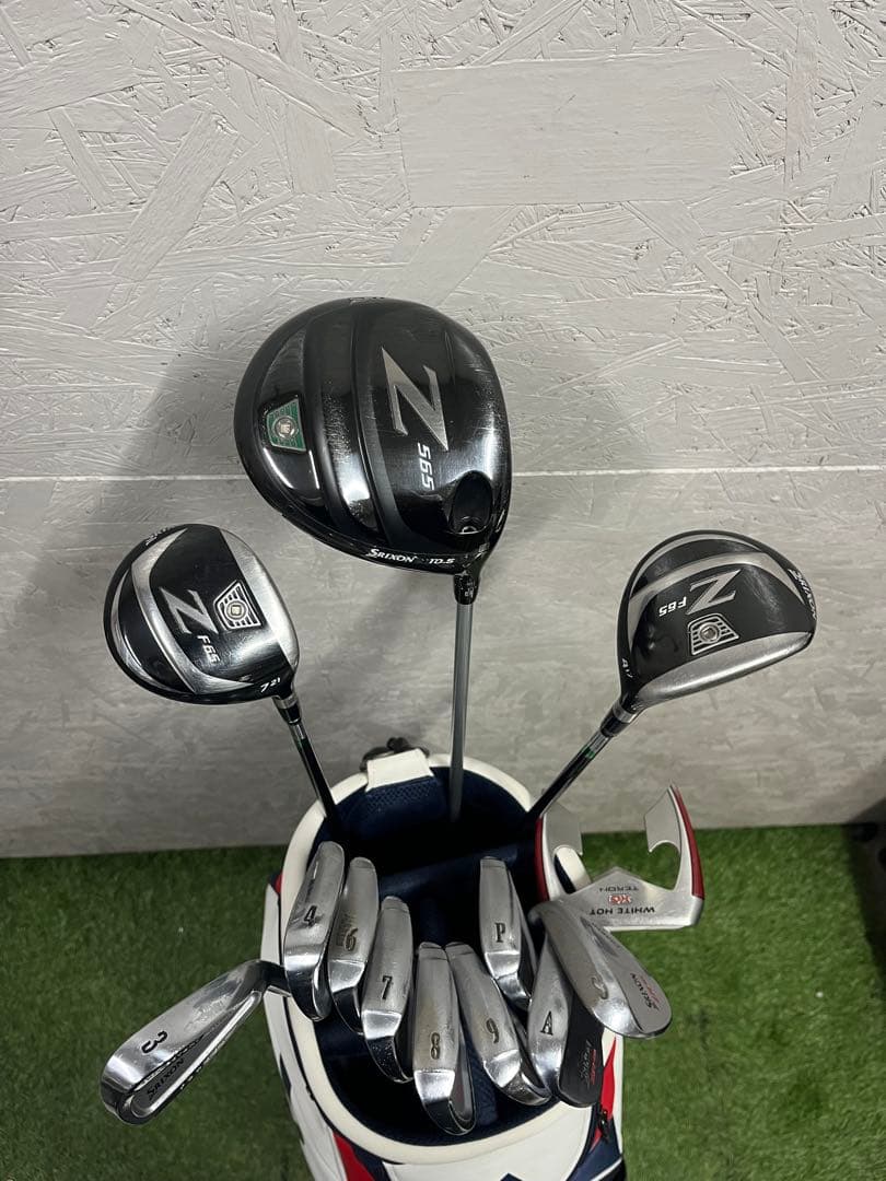 超豪華 スリクソン z565 f65 メンズ S クラブセット ゴルフクラブ