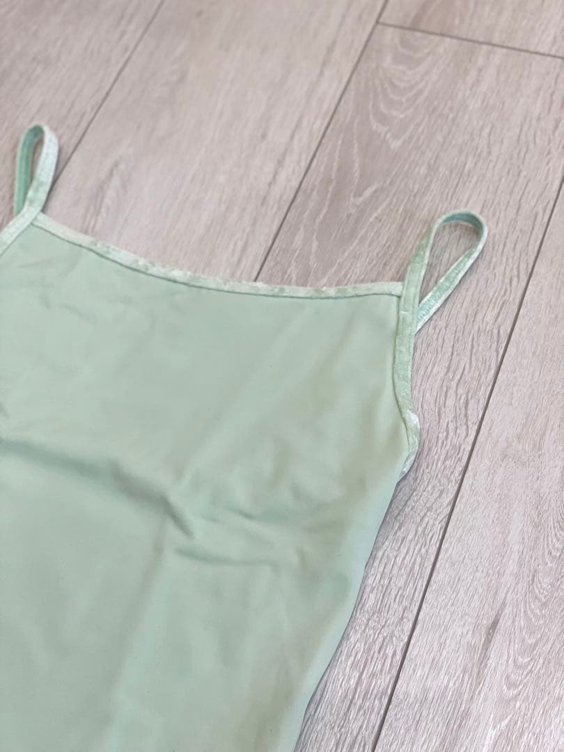 YUMIKO Mサイズ 新品タグ付き ミントグリーン レオタード