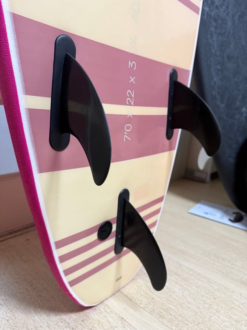 【値下げしました】ROXY ソフトボード7’0ft 60.5L【引取り限定】