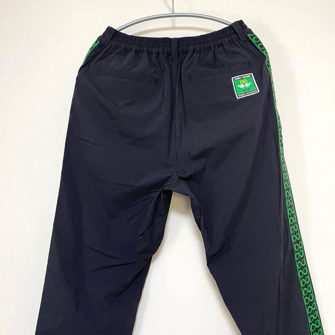 【新品 タグ付き】 roarguns / AddElmサイドラインパンツ 2 黒