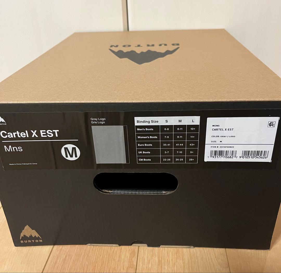 Burton Cartel X EST ビンディング Mサイズ