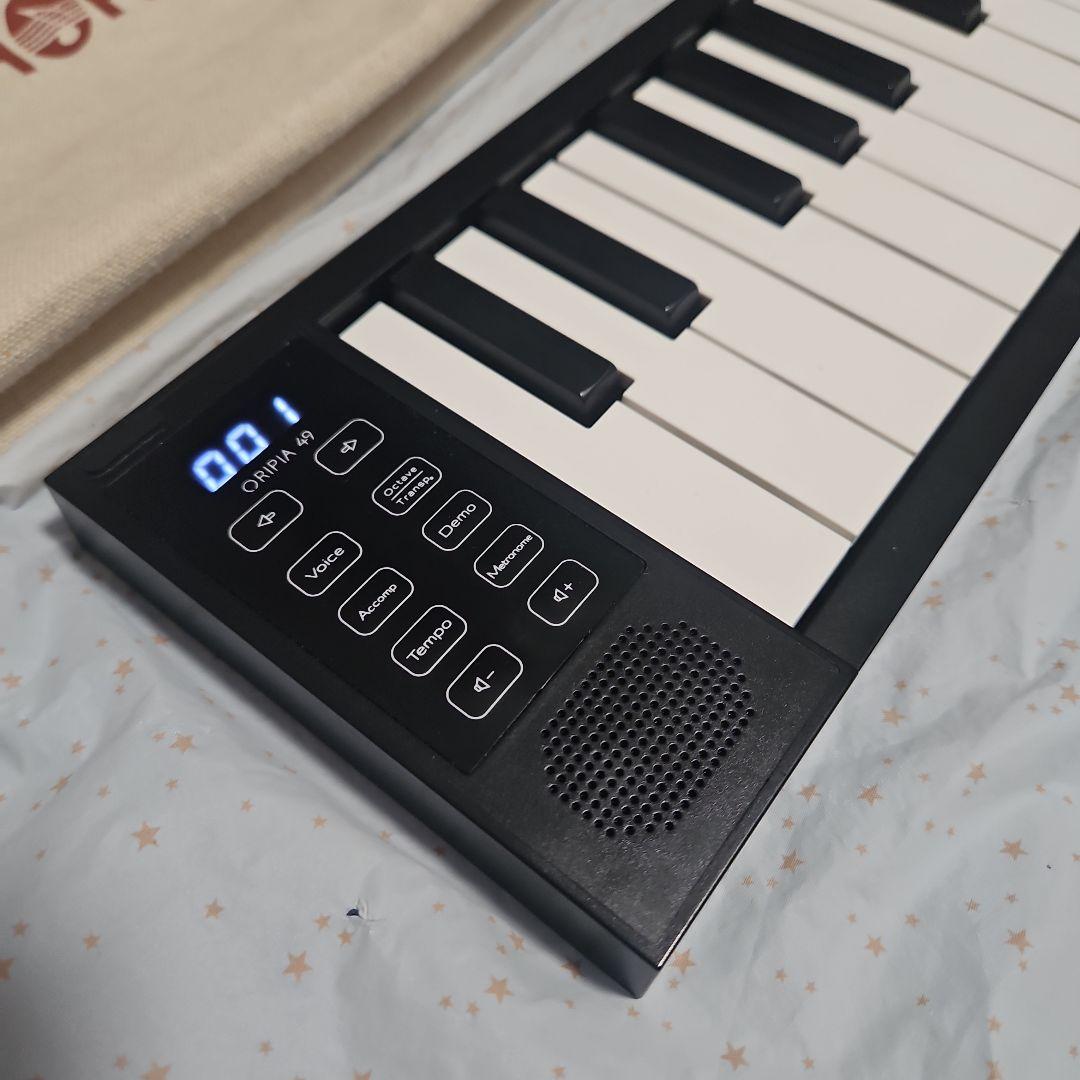 ORIPIA49 折りたたみ式電子ピアノ オリピア49