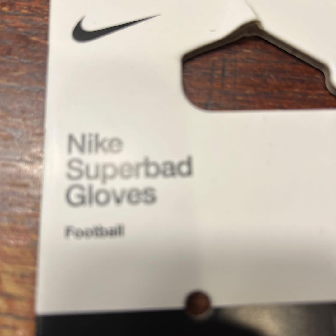 Nike アメリカンフットボール グローブ 黒 新品未使用