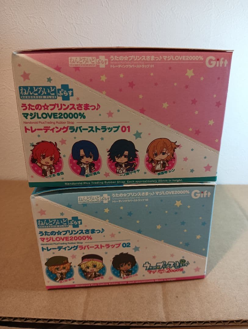 【新品未開封】うたプリ ラバスト 01＆02 2BOXセット 全15種フルコン