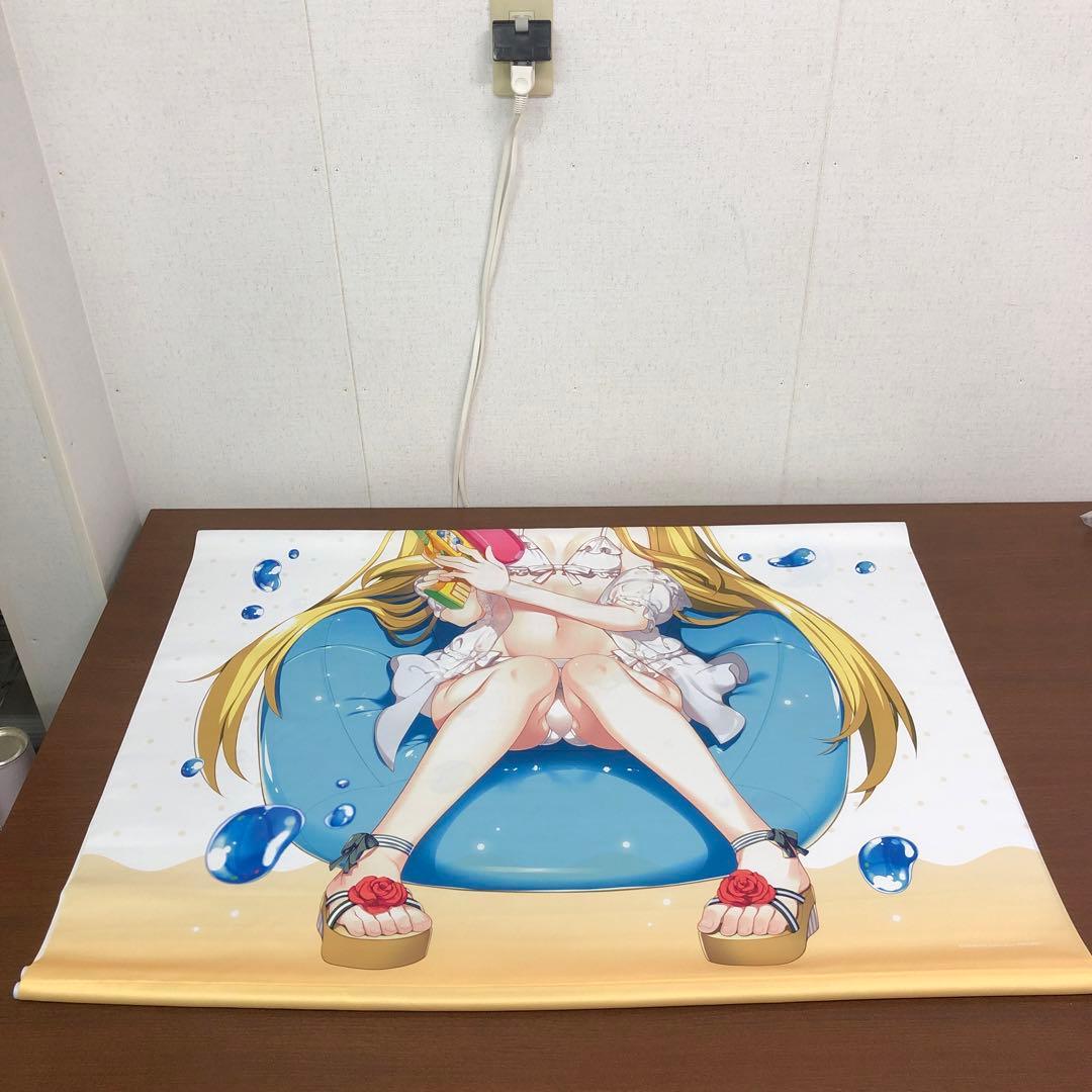 ❶未使用 魔法少女リリカルなのは ほぼ等身大タペストリー フェイト 水鉄砲Ver