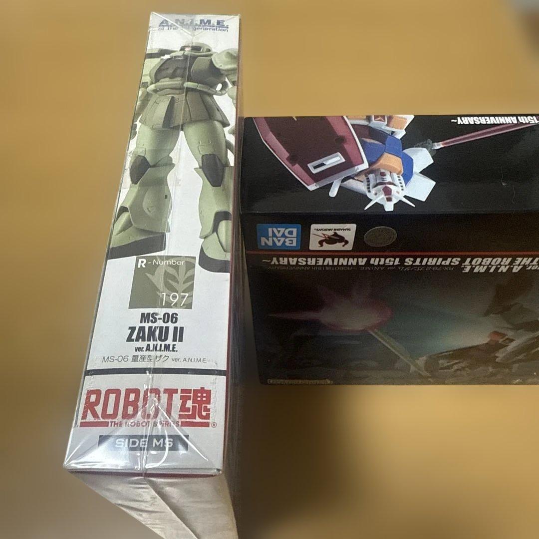 ロボット魂フィギュア2点セット(新品➕中古)
