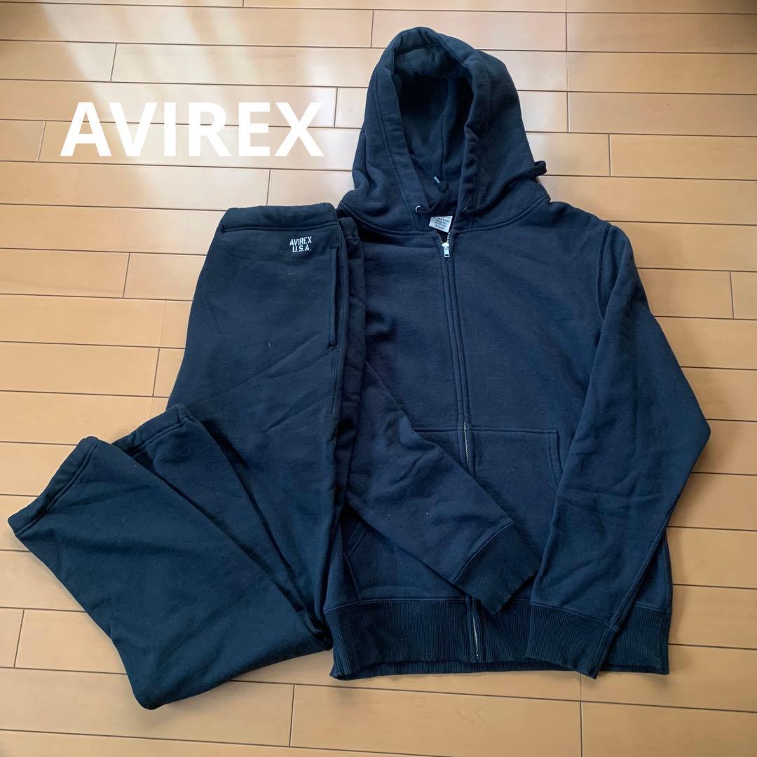 AVIREX USA【アビレックス】スウェット上下セット　XL