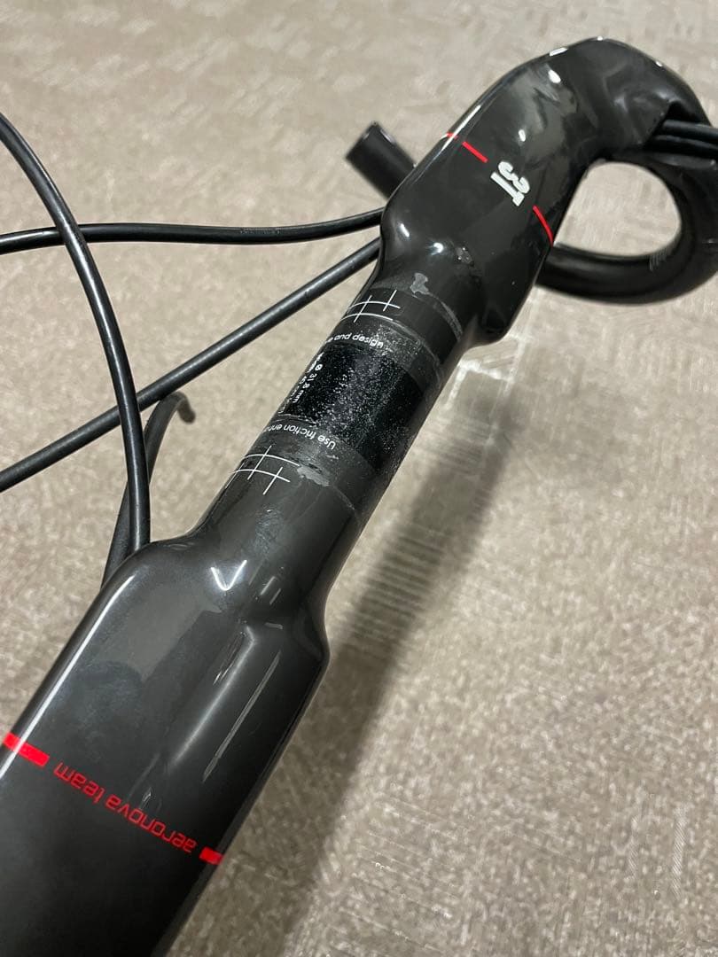 3T aeronova team 40cm 美品　正規品 カーボンハンドル