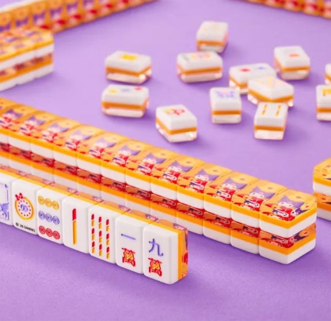 マクドナルド サンリオコラボ　海外限定　マイメロディー　クロミ　マージャンセット