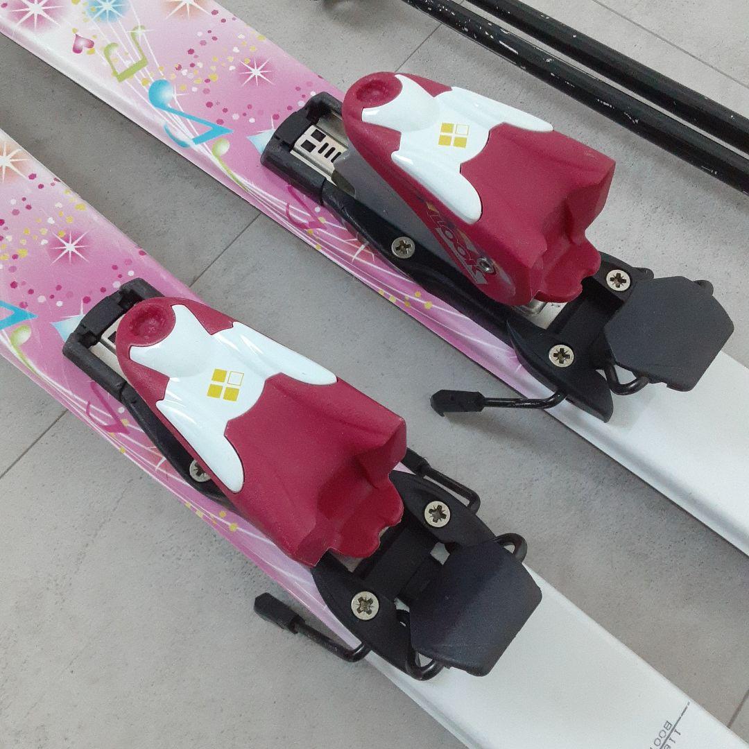 KAZAMA ジュニア スキー4点セット116cm スキーブーツ20cm 女の子
