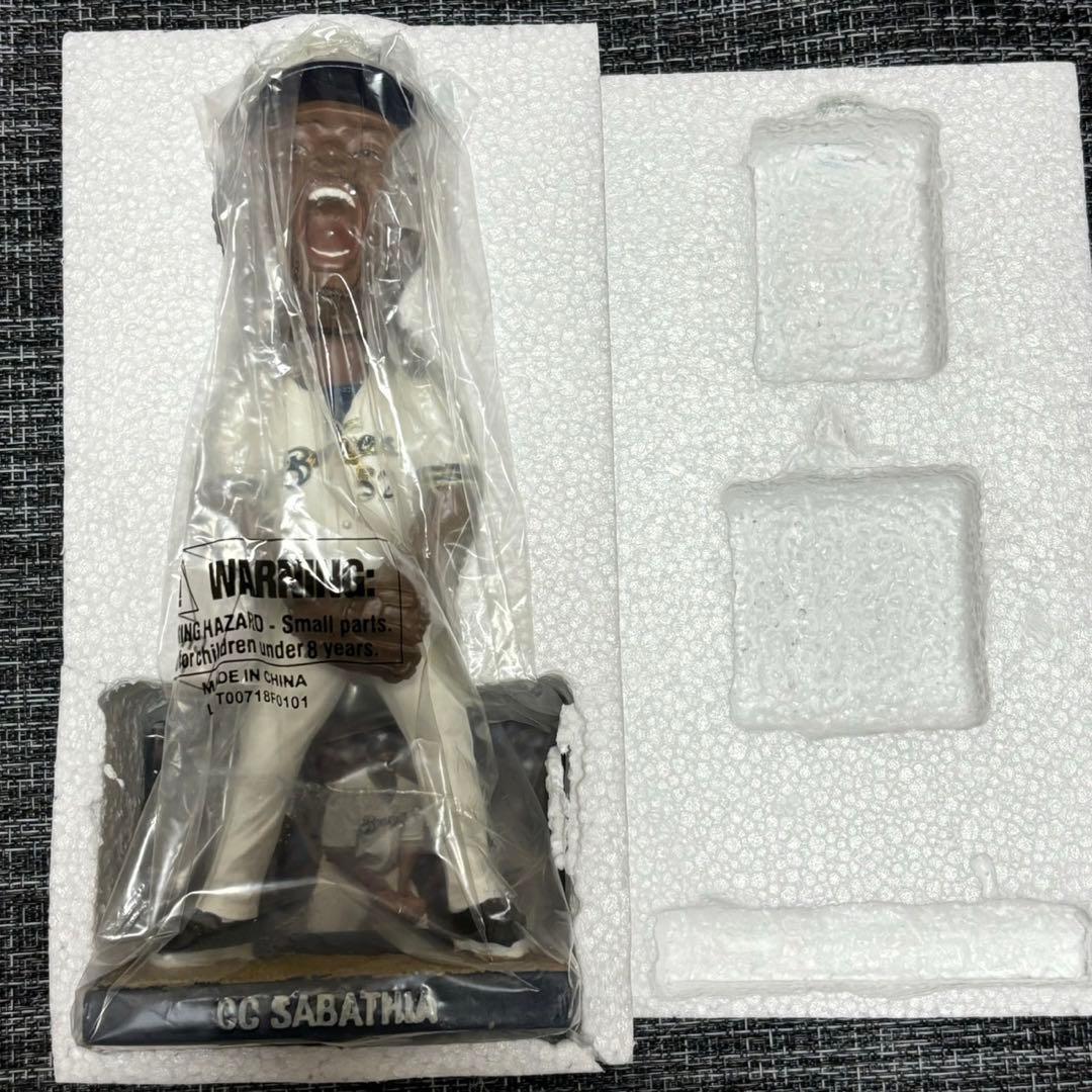 CCサバシア　SABATHIA ボブルヘッド　フィギュア