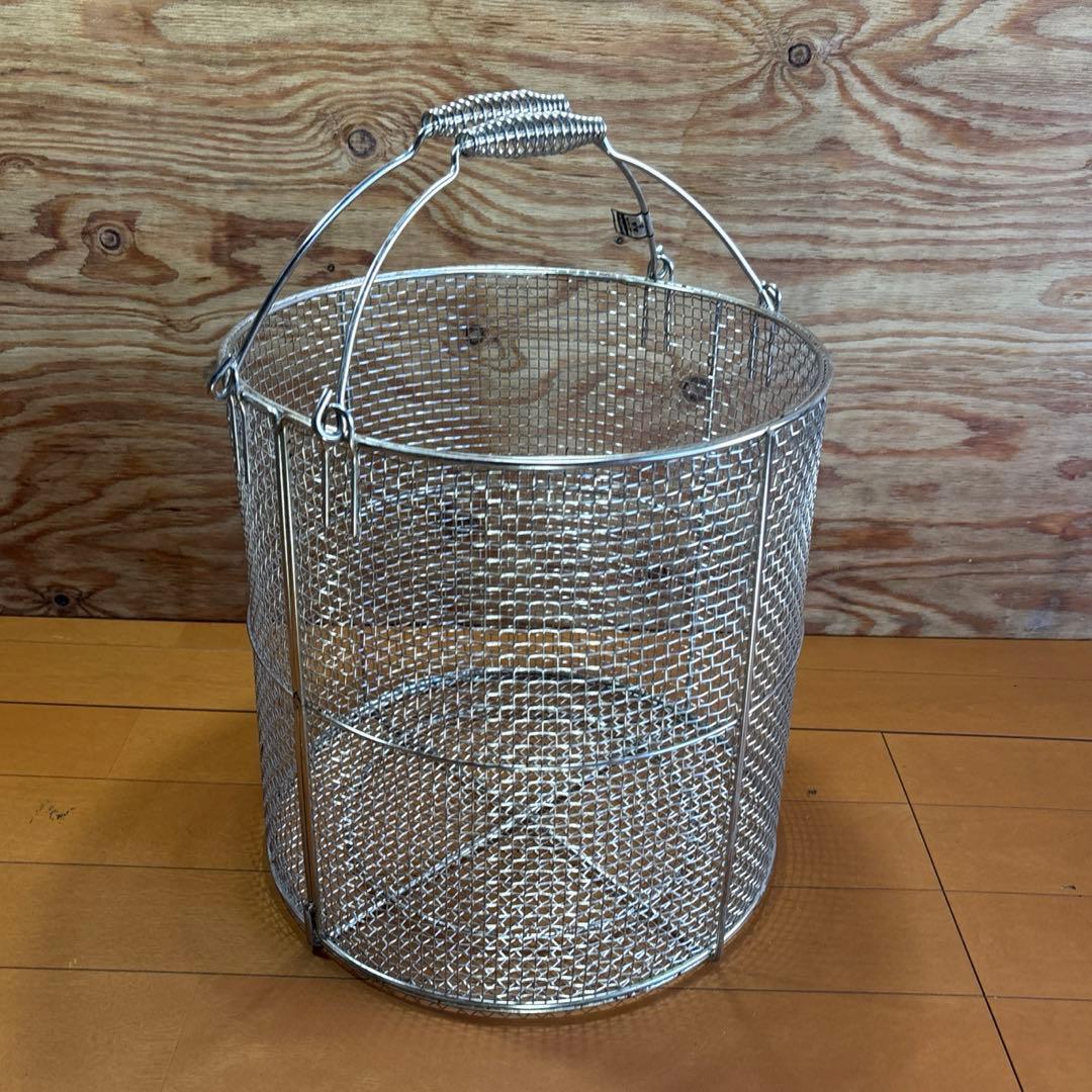 ステンレス製メッシュバスケット 　 サンワ-カケン製品