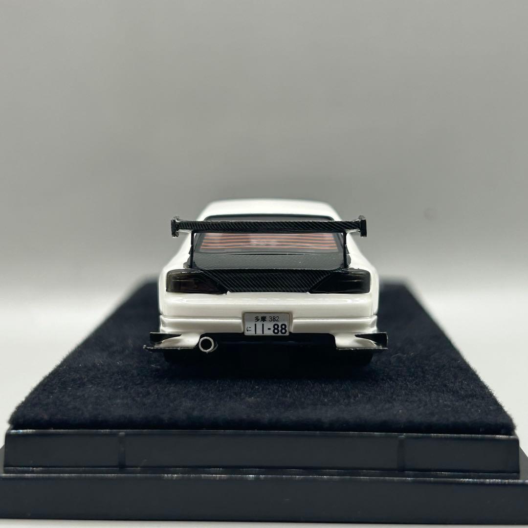 ミニカー Error 404 1/64 Nissan Silvia S15 white