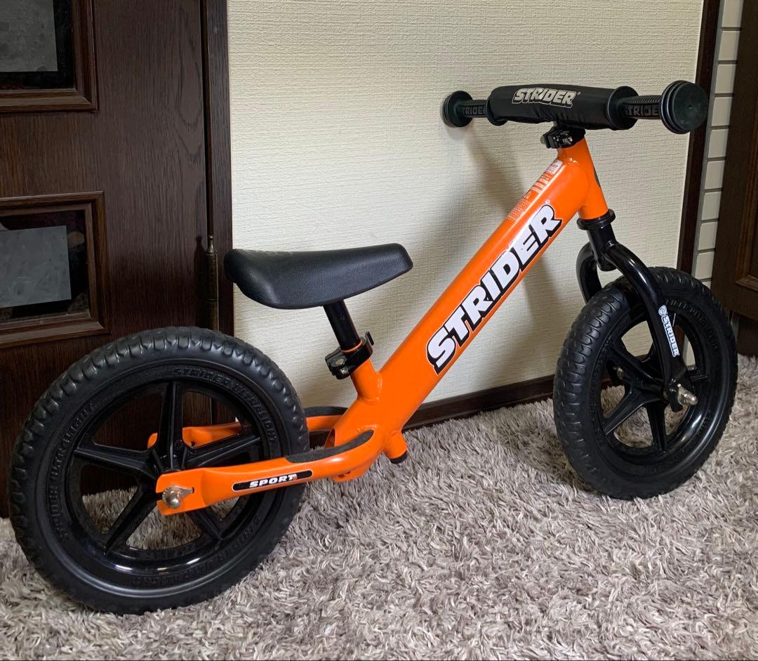 STRIDER SPORT バランスバイク オレンジ 12インチ 美品