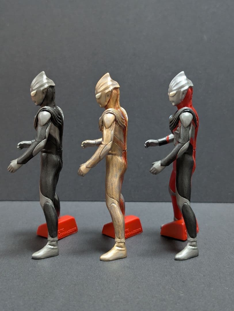 ＨＧウルトラマン（怪獣の笛が鳴る編）ウルトラマンティガ（リペイント）全3種