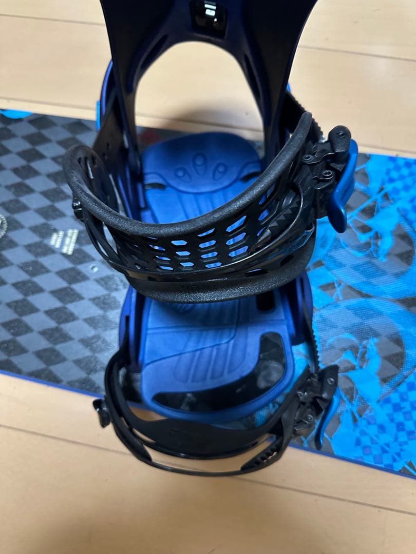 スノーボード kissmark 154cm ビンディング FLUX size M