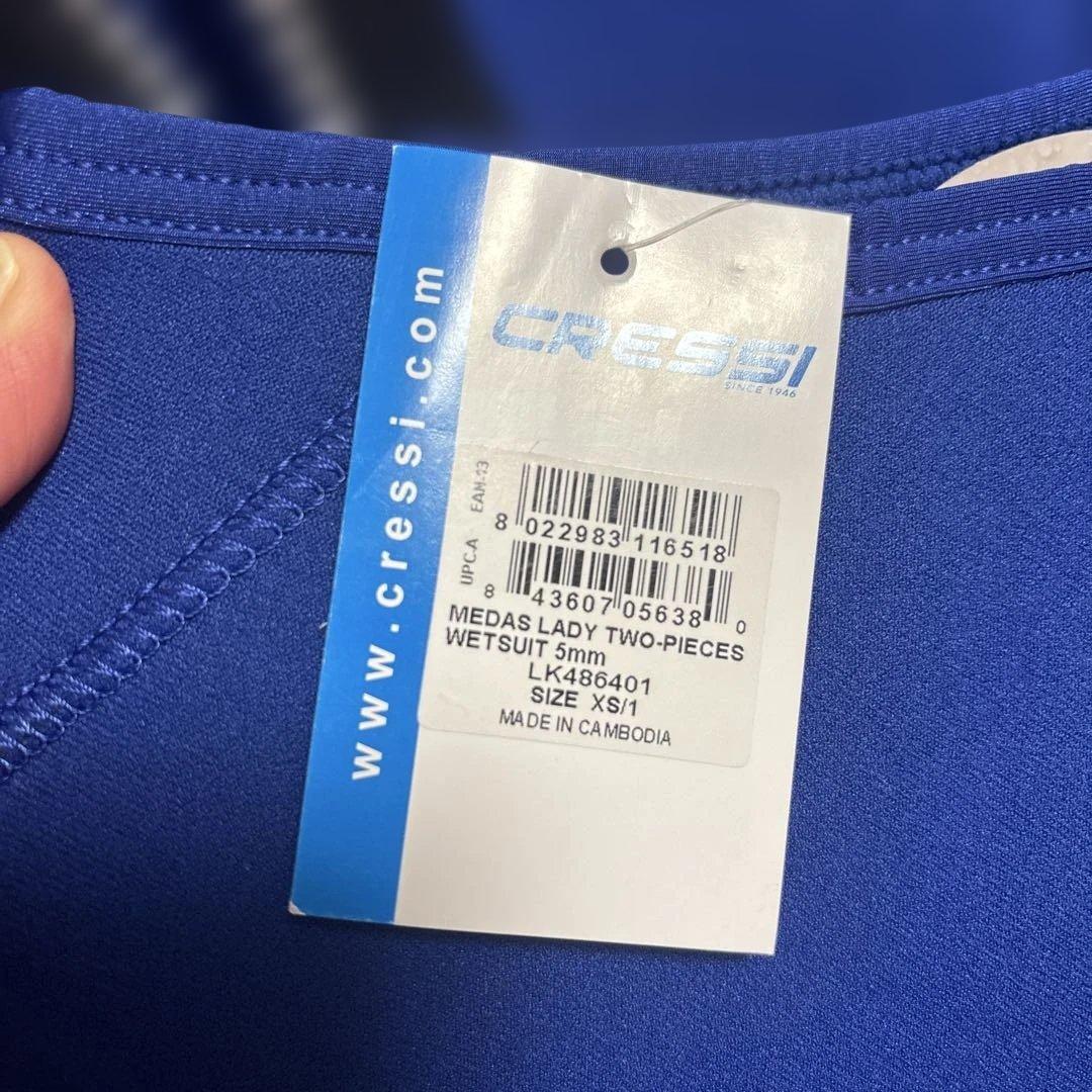 CRESSI ダイビング ウェットスーツ レディース 5mm厚 MEDAS