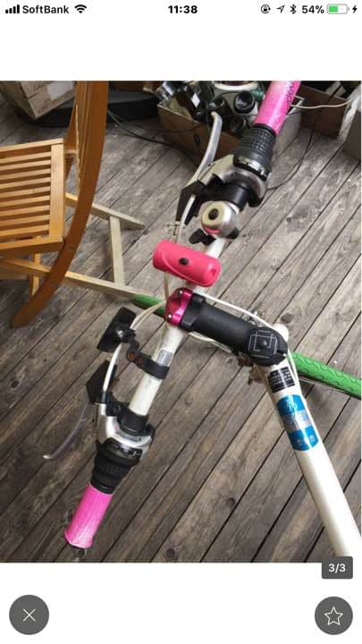 自転車です。