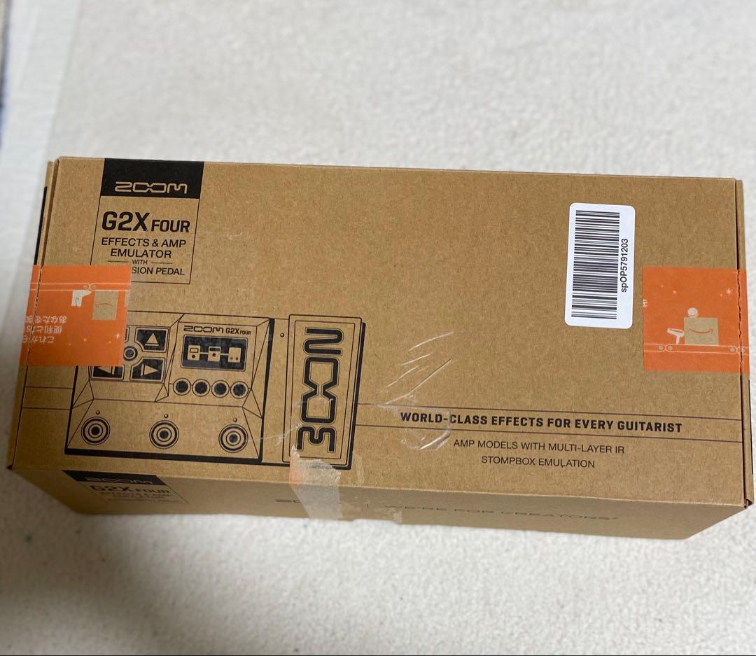 【新品未使用】ZOOM ズーム G2X FOUR ギターマルチエフェクター
