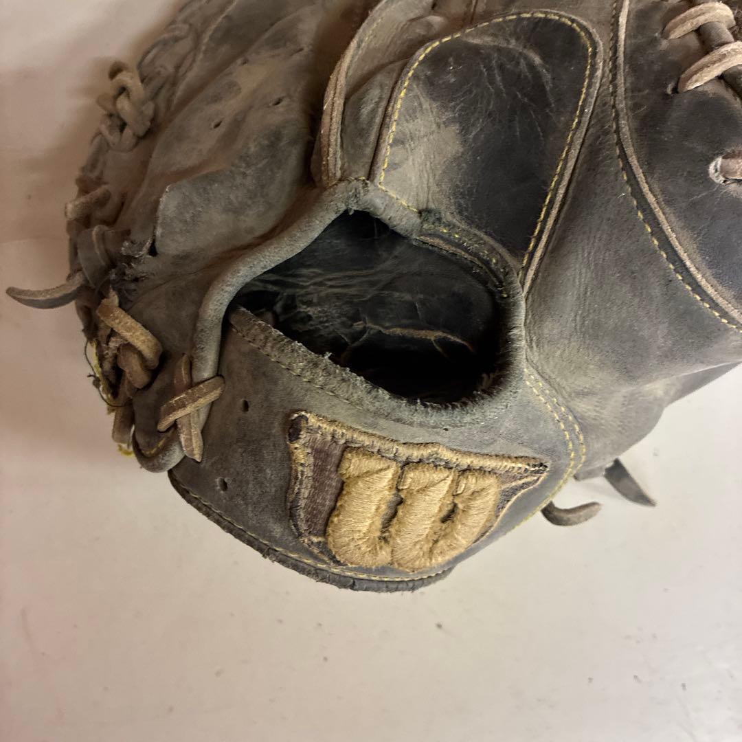 硬式野球グローブ グレー