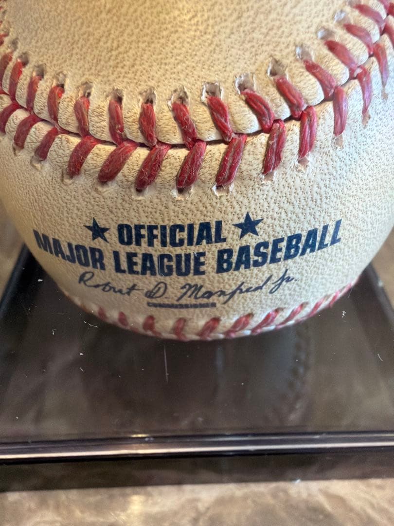 超貴重 MLB公式球デビッド・オルティス引退年通算513号サヨナラ打球