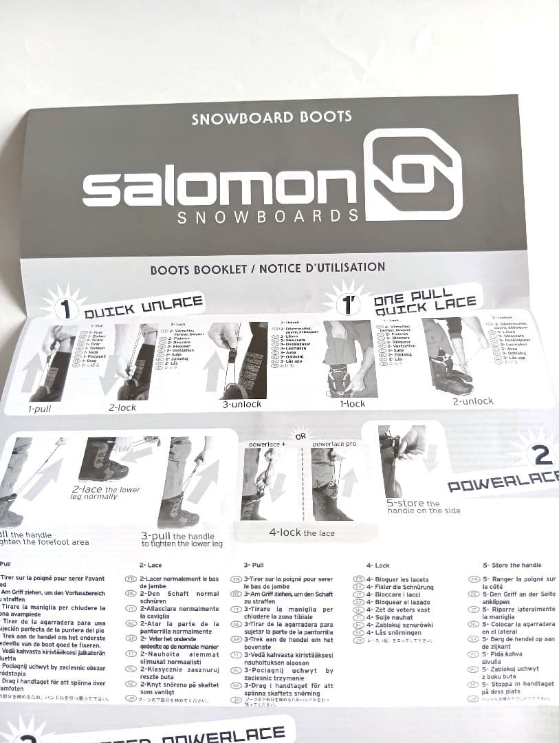 salomon サロモン F20 W スノーボード ブーツ ブラウン系 24.5