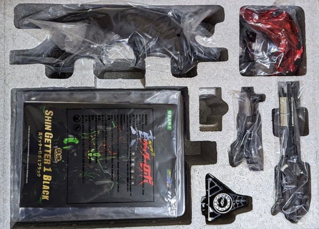CCSTOYS 鉄魄 真ゲッター1 ブラック ver. 開封品 予備パーツあり
