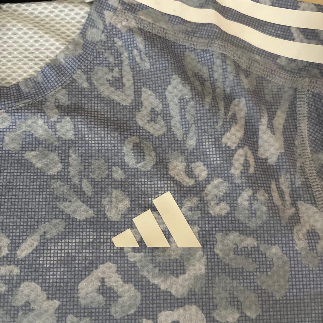 adidas レオパード柄 ジャージ上下セット