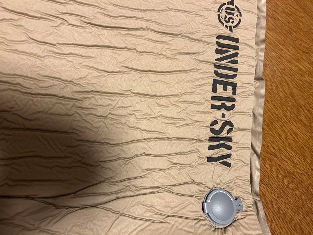 インフレータブルマット 2セット 8cm キャンプ UNDER-SKY