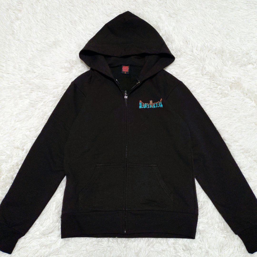 【美品】 BABYL ベビーメタル ギミチョコ パーカー M ブラック