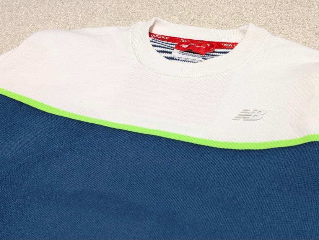 美品 NEWBALANCE ニューバランス ゴルフウェア ニットセーター メンズ