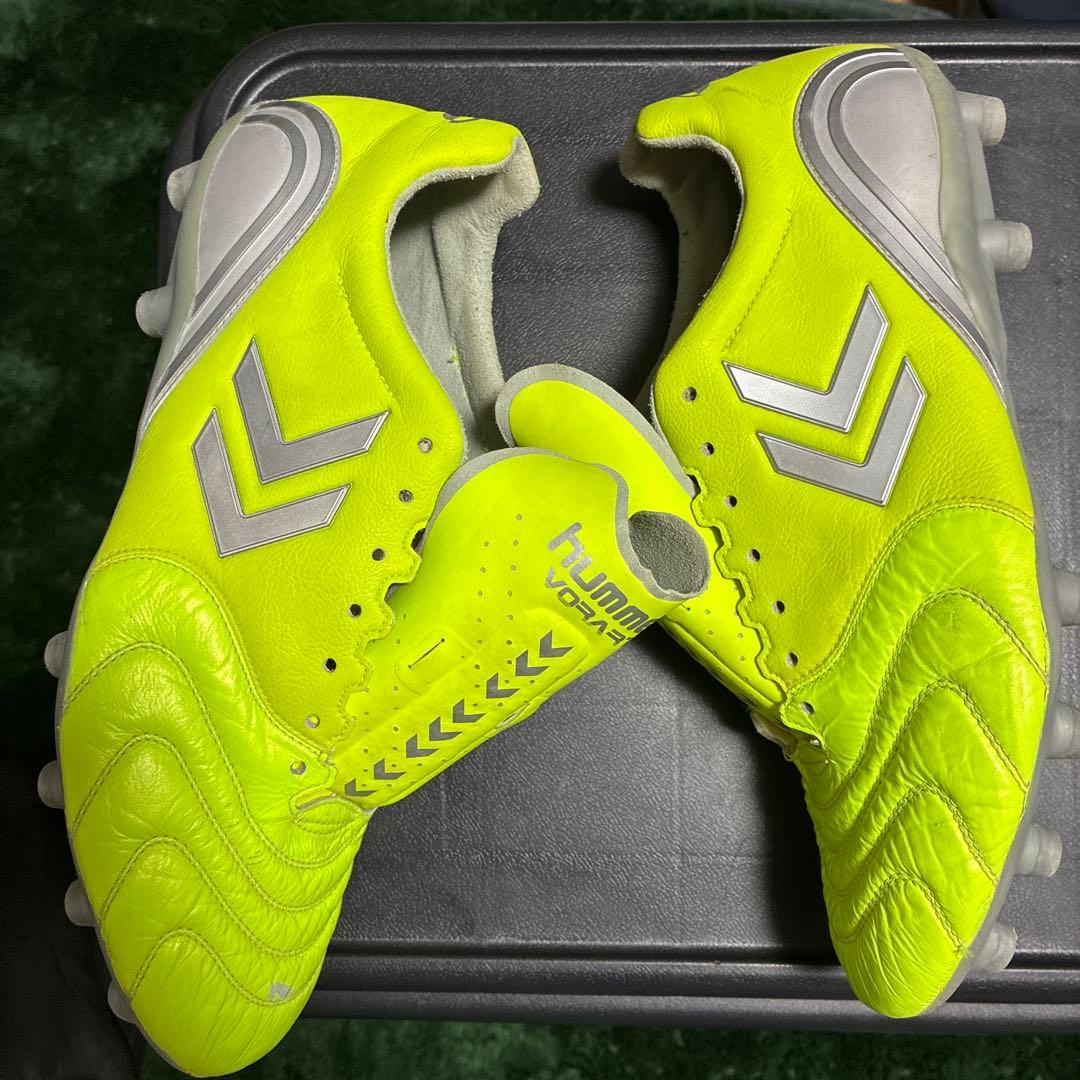 hummel VORART サッカーシューズ 蛍光イエロー 「定価13000円」