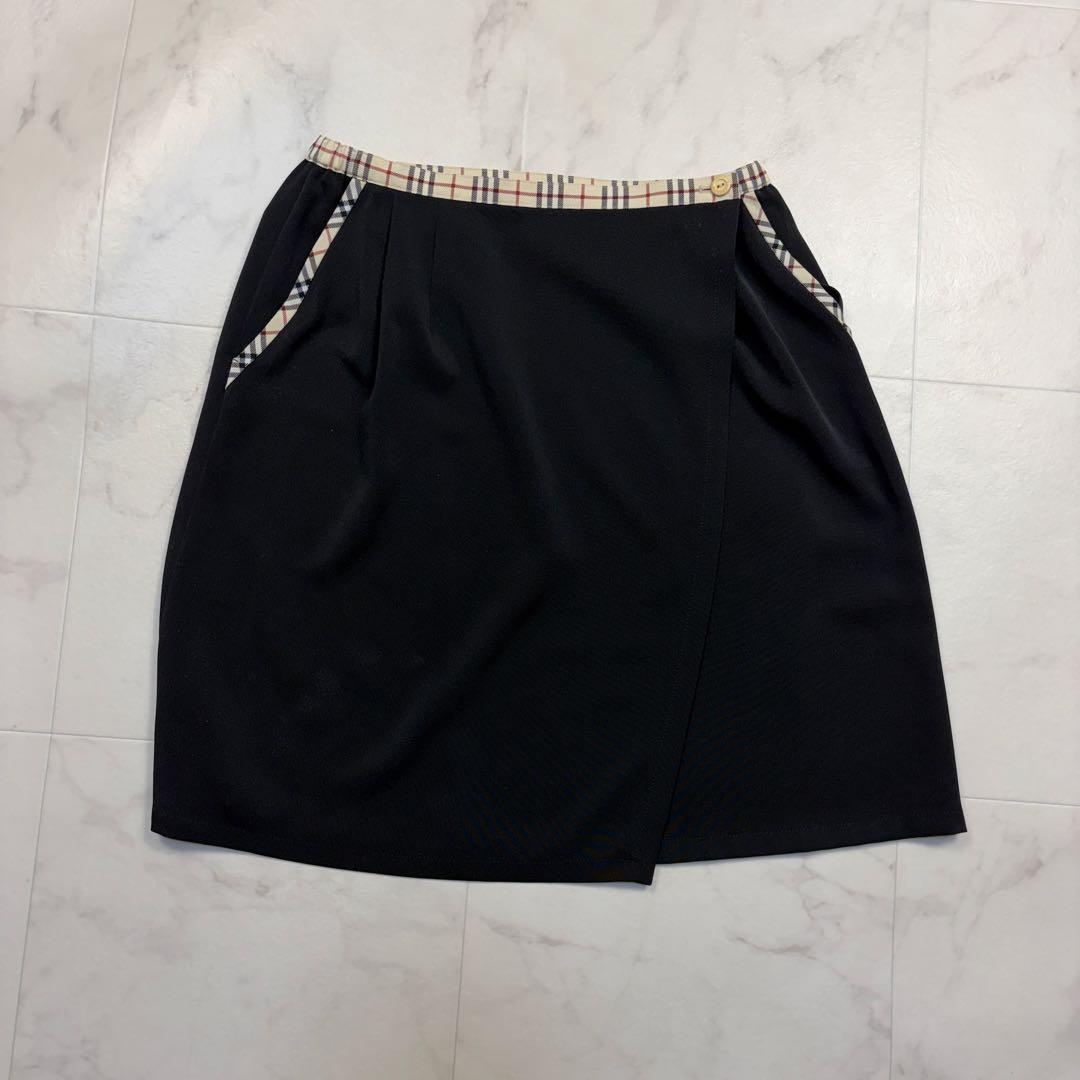 バーバリー　ゴルフ　2way スカートパンツ　ノバチェック 13AR 日本製