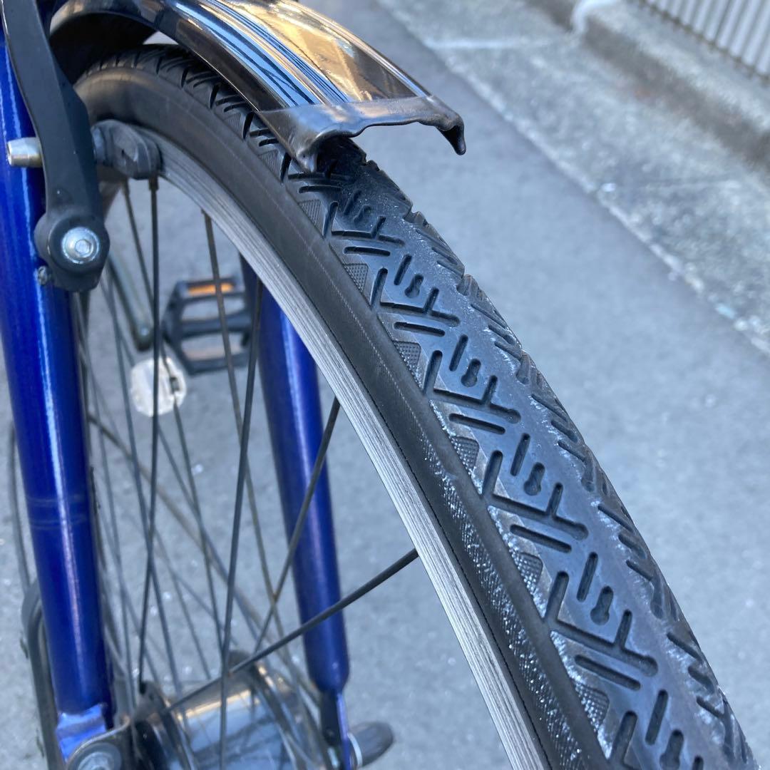 BRIDGESTONE 電動アシスト自転車 青