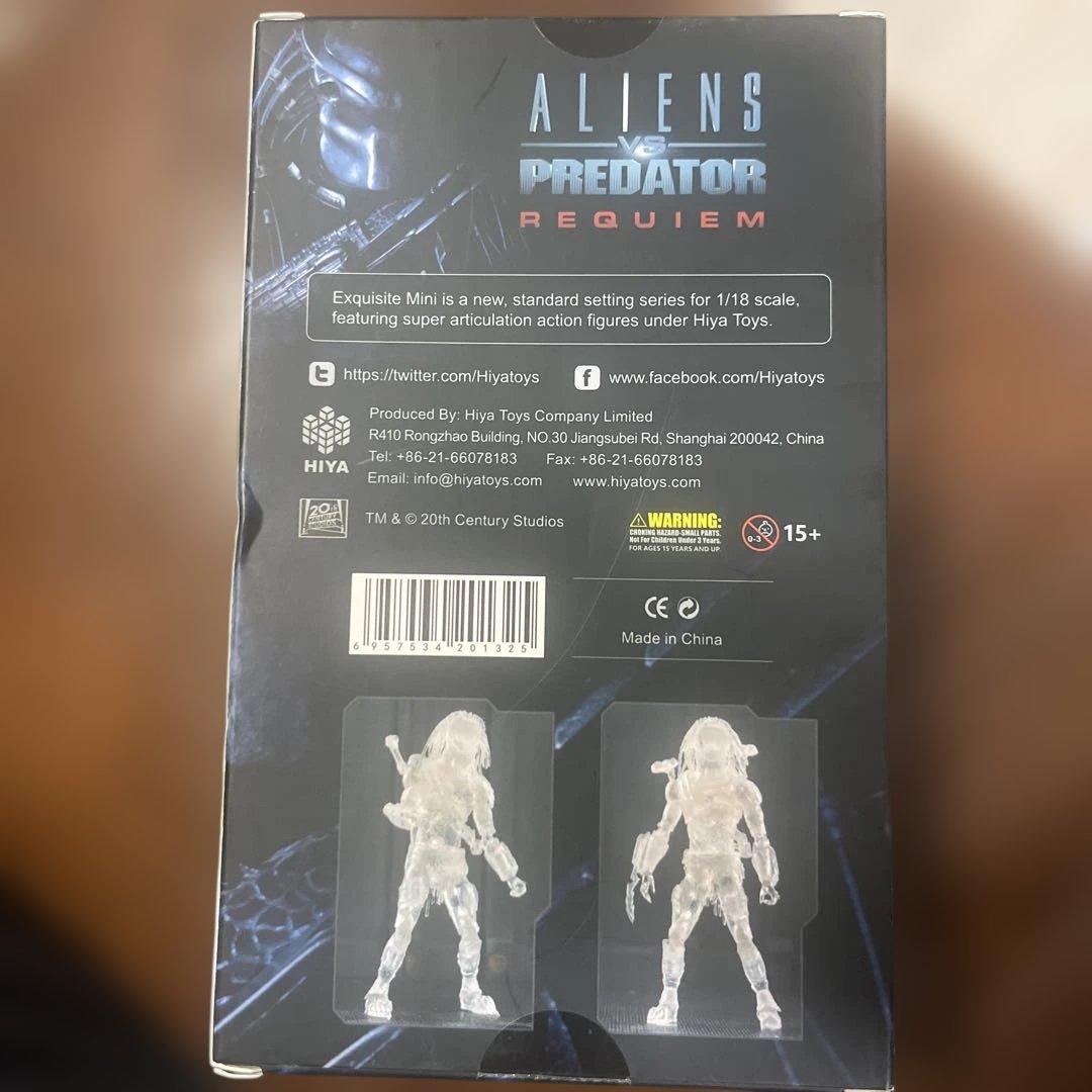 Hiya Toys インビジブル クリア仕様 ウルフプレデター 未使用