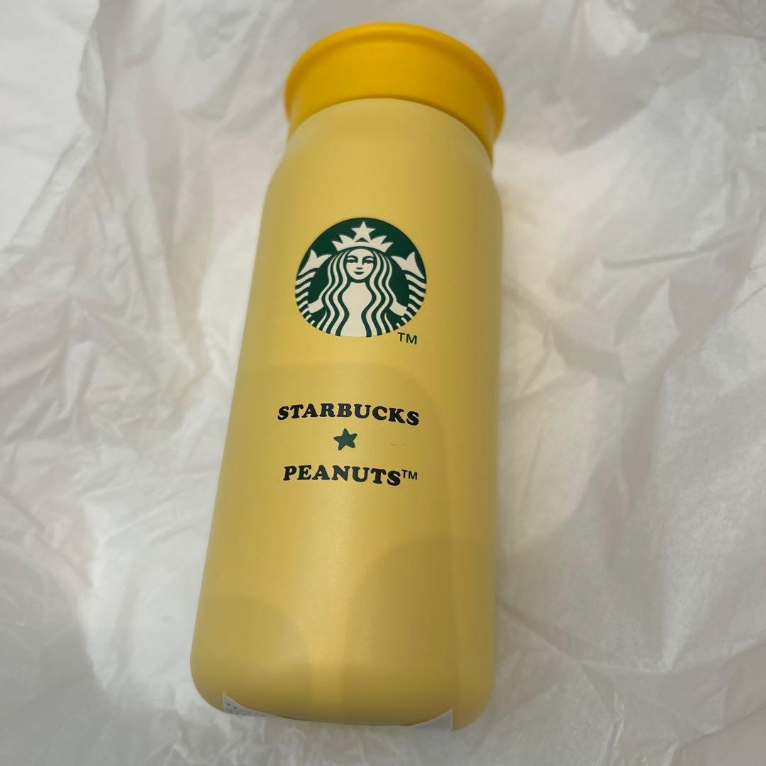 Starbucks PeanutsスヌーピーPEANUTSミニボトル　355ml