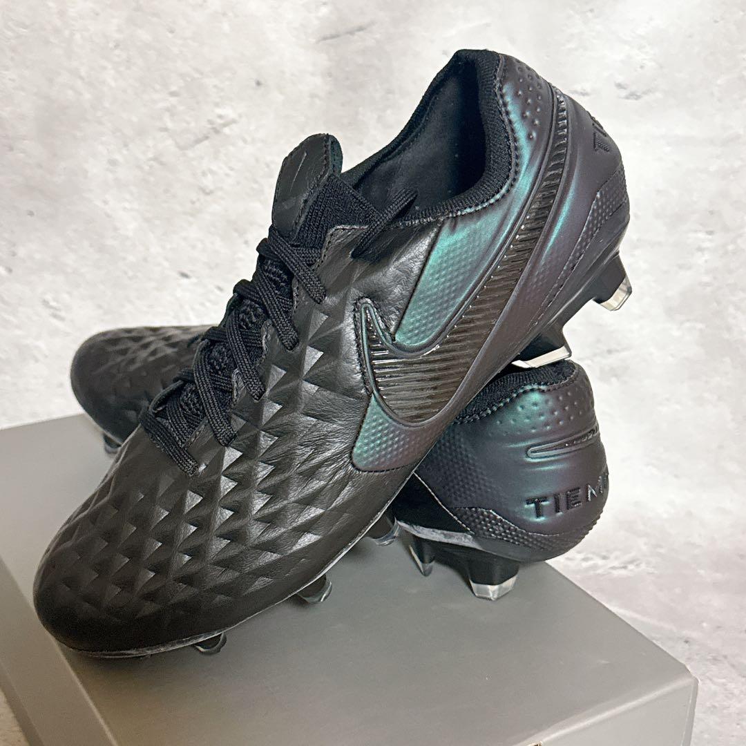 新品 NIKE TIEMPO LEGEND 8 ELITE FG 24.5 黒